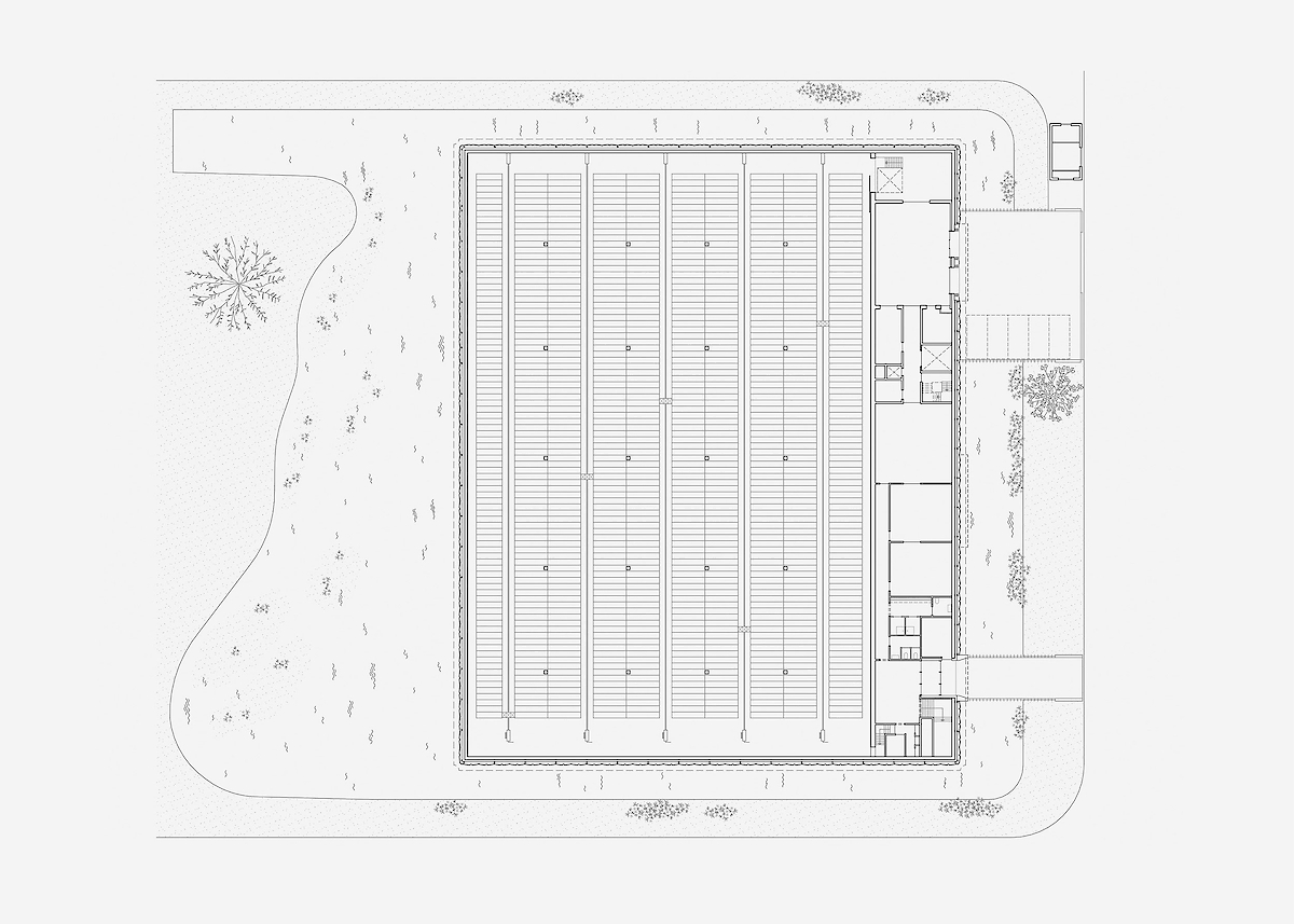 Plattegrond van de begane grond
